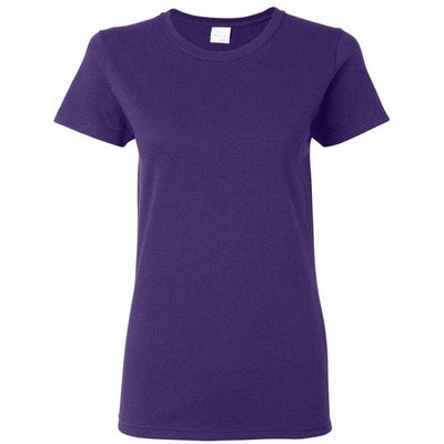 LADIES- Cotton Short Sleeve T-Shirt  (CUSTOMIZE DESIGN)