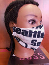 Seattle Print Face Cover Fashion Mask - MSWCUSTOMPRINTS / LADYGRIND.COM