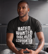 MENS WANTED BY NONE T-SHIRT
